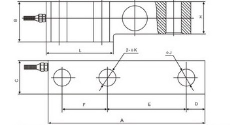 柯力SBO-0.5T稱(chēng)重傳感器